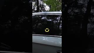 Make Your Car SMILE! 🚗💡 The Coolest LED Window Sticker!