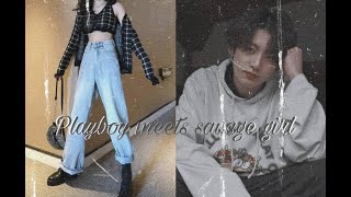 𝑱𝒖𝒏𝒈𝒌𝒐𝒐𝒌 𝒇𝒇 | When the playboy meets the savage bad girl oneshot