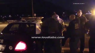 Moreno Valley Homicide Suspect Taken Into Custody / Riverside   RAW FOOTAGE