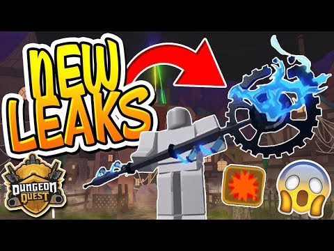 New Weapon And Legendary Spell Leaks In Dungeon Quest Roblox