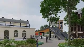 De nieuwe loopbrug over het spoor wordt een unieke brug! 📍 Ontdek Spoorzone Zwolle!