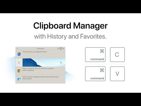 Handy clipboard manager for Mac – Instantly access your Copy Paste history.