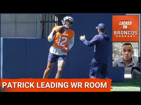 Denver Broncos Veteran WR Tim Patrick Stepping Up at OTAs