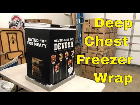 Devour Chest freezer Wrap Full Service RM wraps