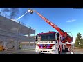 Emergency call 112  german ladder truck responding 4k