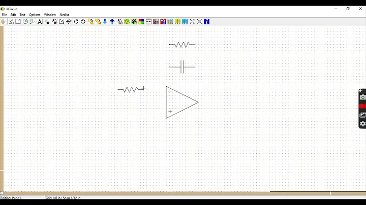 Drawing good quality circuit diagrams- A brief tutorial on using XCircuit with LaTeX Overleaf