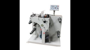 Automatic label slitting machine