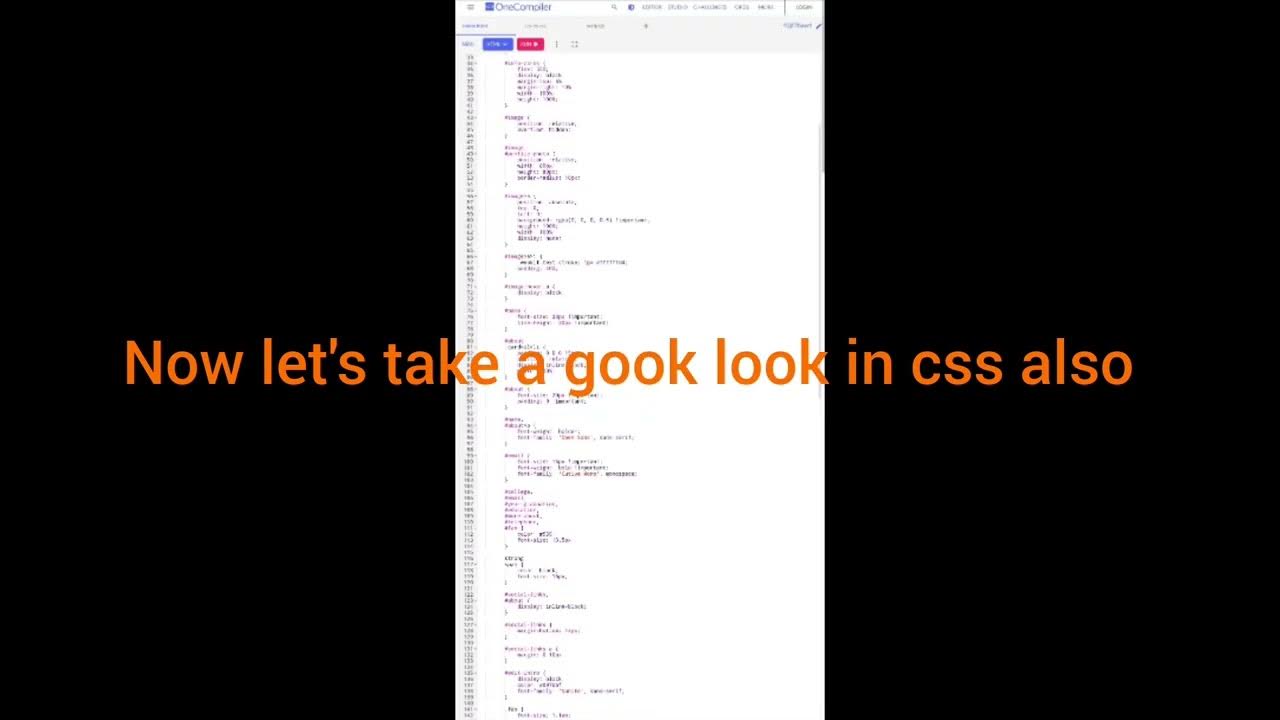 Resume using HTML CSS - YouTube