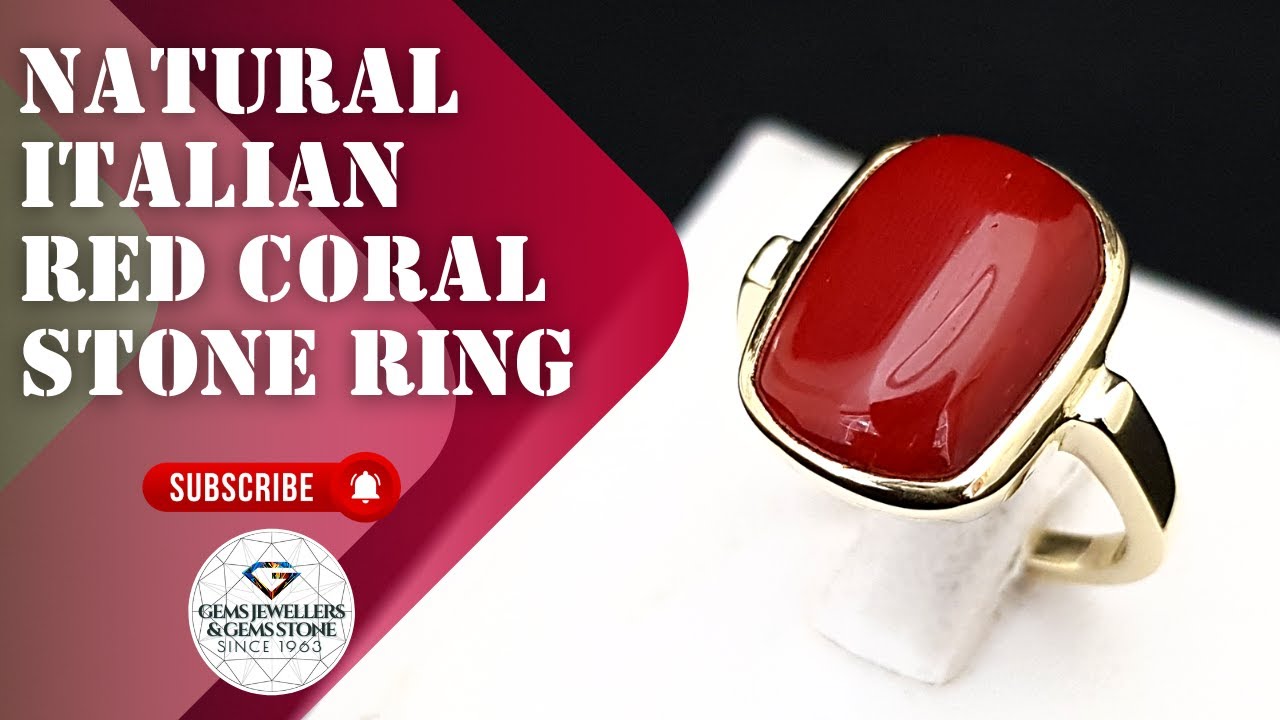 Buy Natural Italian & Japanese Red Coral (Moonga) Stone Online at Best  Price | by Brahma Gems Store | Medium
