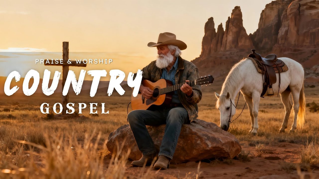 【Country Gospel 34】 Calm Playlist / for Relax / Hope / Faith / Strength / Encouragement