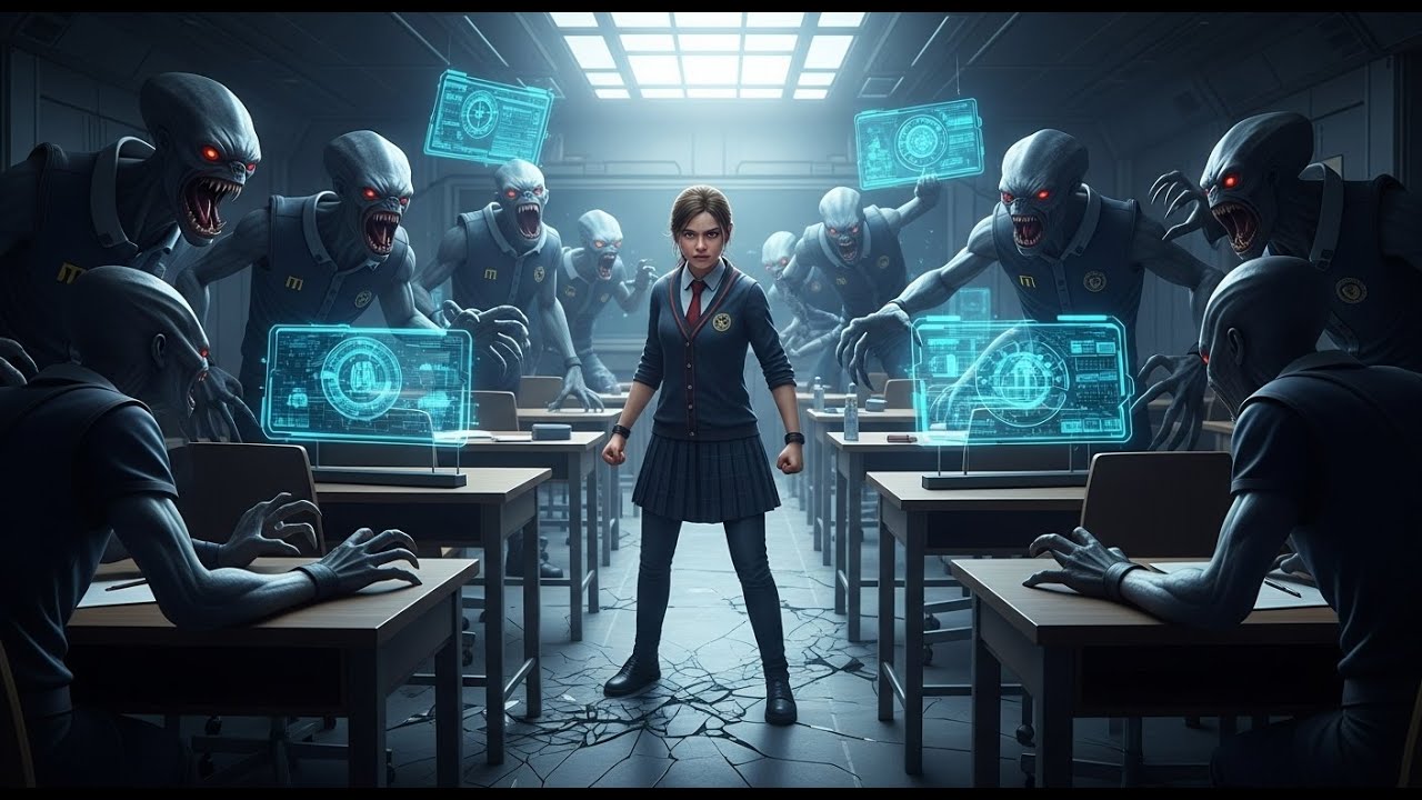 Alien Cadets vs Human Girl: Revenge Changed the Classroom Forever!| HFY | Sci-Fi Story