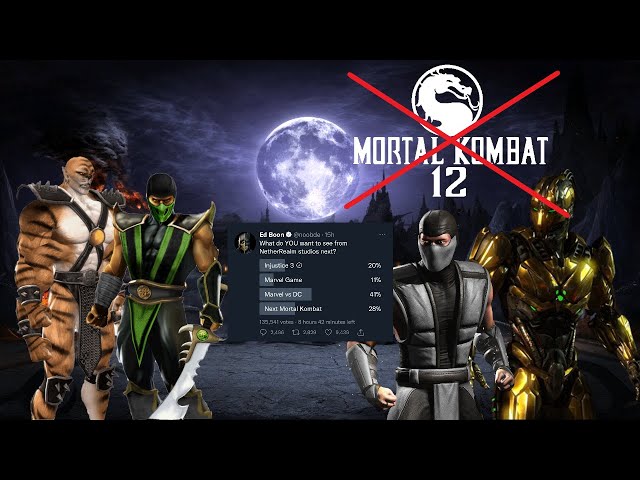 Mortal Kombat 12 or Injustice 3 Confirmed as NetherRealm's Next Game