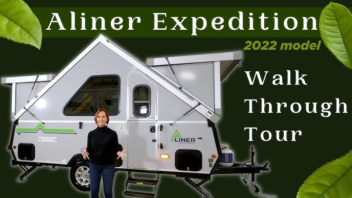 2020 Aliner Family Expedition Folding Trailer Walkthrough Tour - Youtube