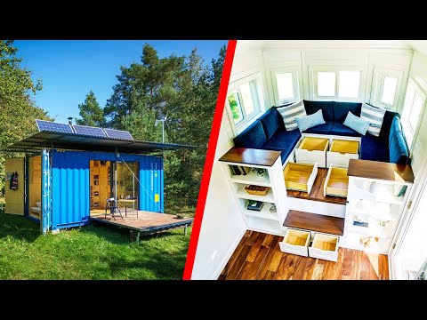 6 Great Small Prefab Homes - Most Amazing Tiny Houses ▶3