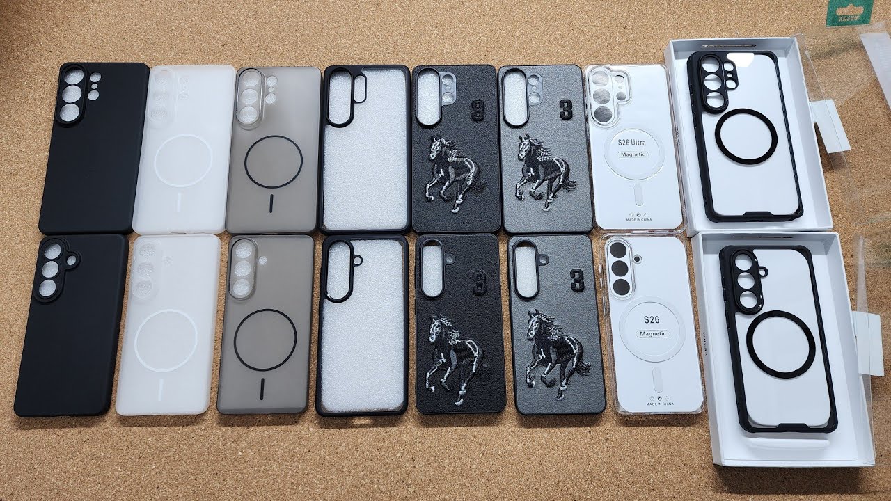 Top Back Cover Samsung Galaxy S26 Ultra TOP 5 Back Covers ! Samsung Galaxy S26 & S26 ...