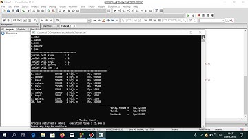 ALGORITMA DAN PEMOGRAMAN "PROGRAM TOKO AMARYY JAYA" DENGAN BAHASA C.