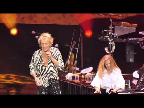 Rod Stewart Live, 4K, Forever YoungMaggie MaySailing, March 2023