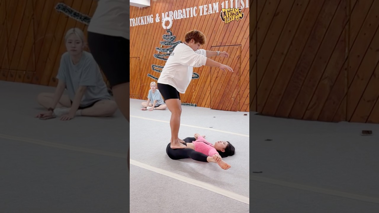 Backflip on the Splits⁉️😱