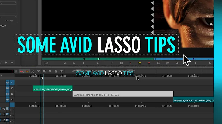 Some Lasso Tips in Avid