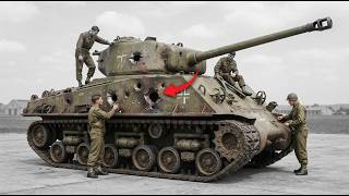 5 German Panthers Charged One Sherman Firefly    What Happened Next Shocked the Entire Front