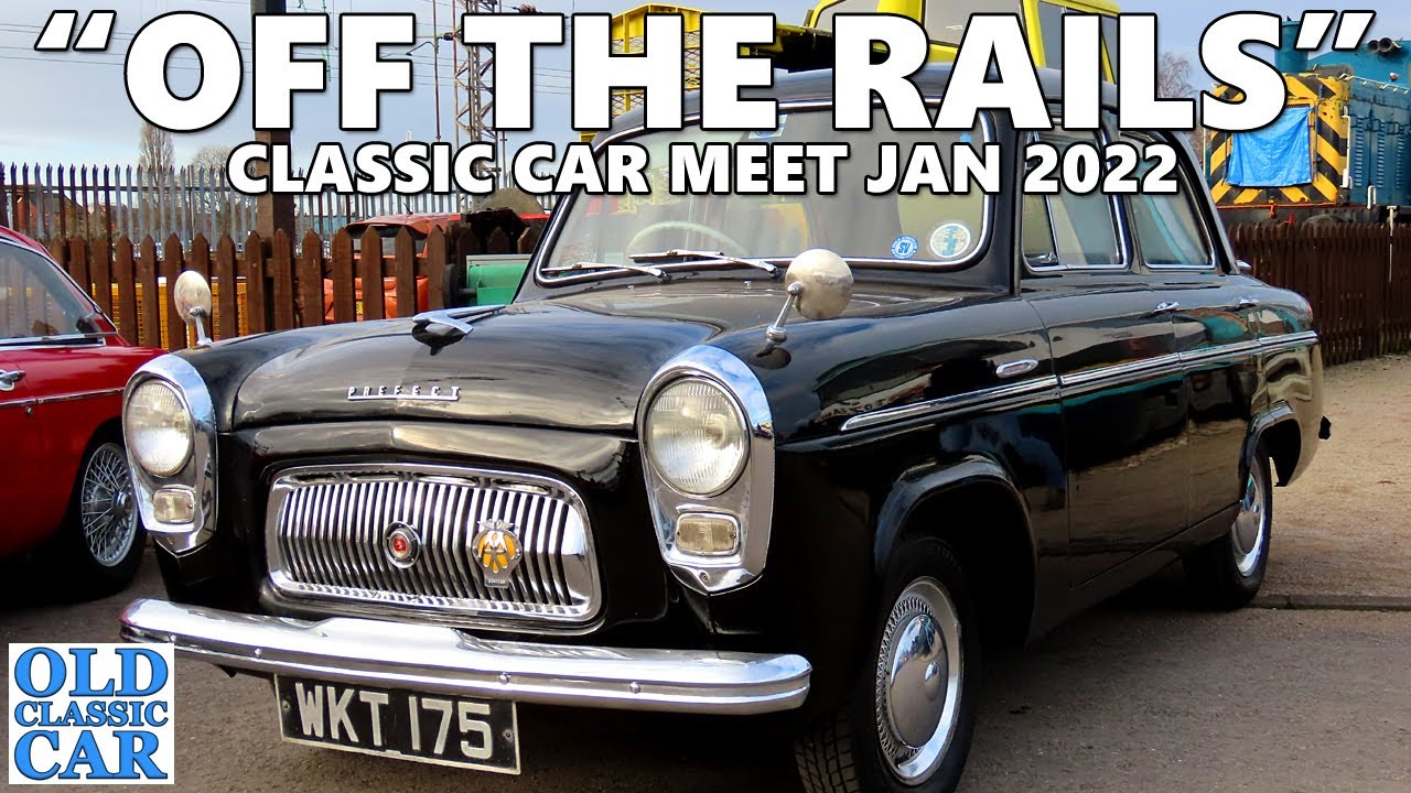 Old cars, vans & pickups at Off The Rails - Crewe Heritage Centre ...