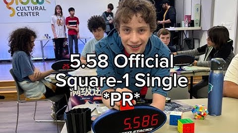 5.58 Official Square-1 Single! (PR)