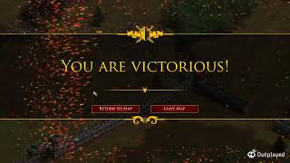 My first online win in Age Of Empires 2 DE