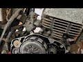 How to pull engine on Suzuki TS TC series bikes Working on David's TS125