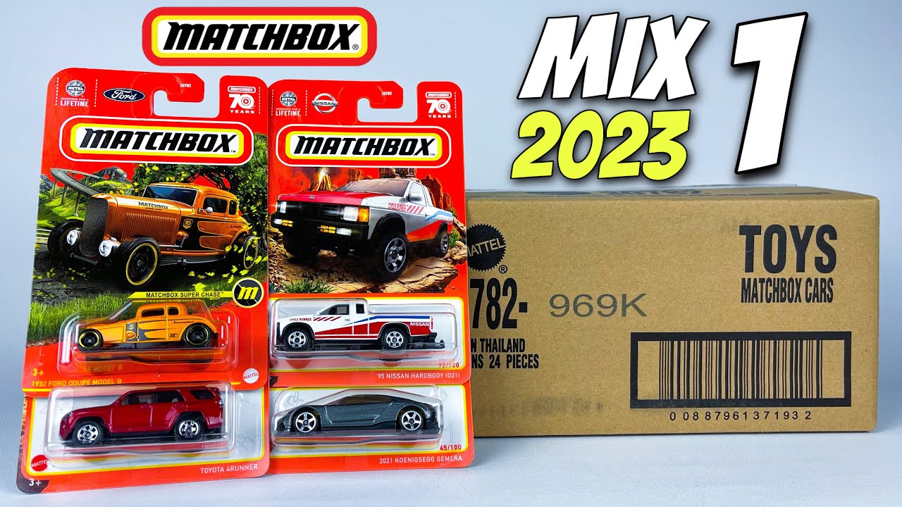 Matchbox Car Collection 2024 Mix 1 Vehicles Case of 24