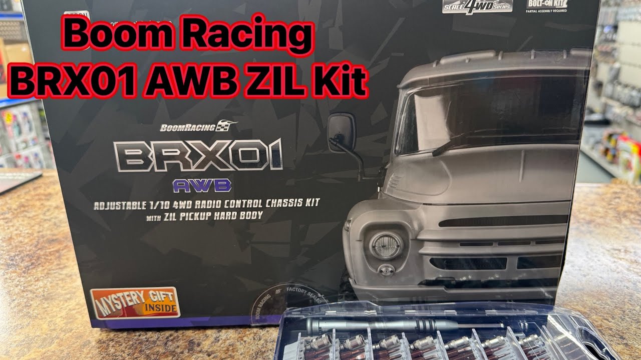 Boom Racing BRX01 AWB Kit Unboxing