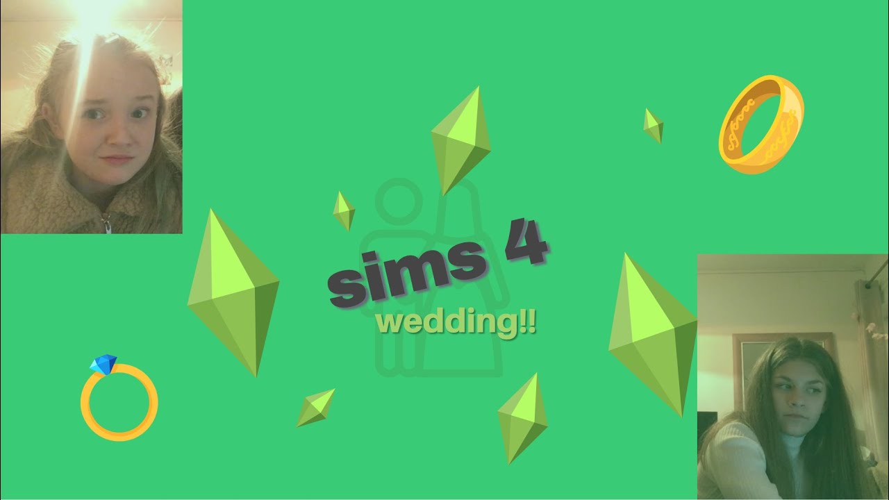 OMG!! did they just get married?! **sims 4 pt.1** - YouTube