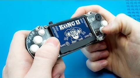 8BitCADE XL - A DIY educational gaming kit.