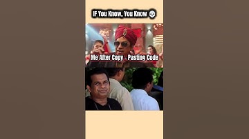 Watch till the end — you’ll feel this😂💀 #memes #coding #htmlcss #webprogrammer #pyhton #memecoding