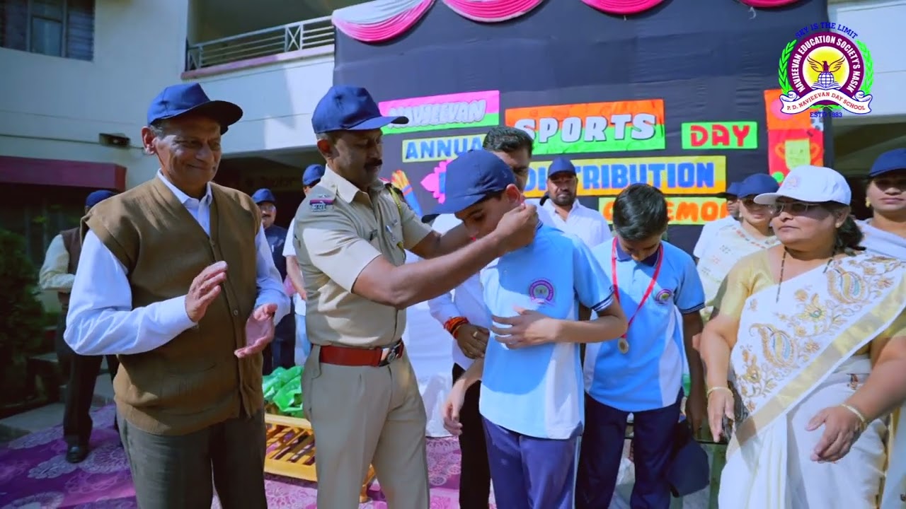 Navjeevan Sinnar Annual Sports Day medal ceremony program