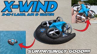 Fandina X-WIND GB2001 3-in-1 Land/Air/Water Aircraft Review