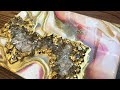 Sunset breakthrough epoxy resin painting by dianka pours