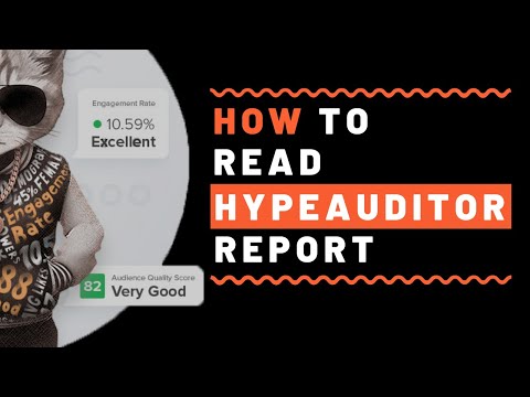 How to read Instagram HypeAuditor Report?