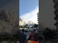 The Deauville Hotel in Miami Beach, demolition by implosion