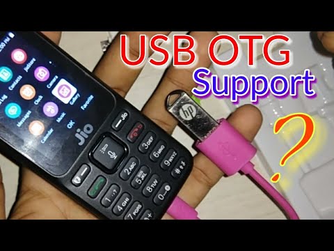 Jio 4G Phone OTG Support ?? TECH VIDEO