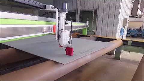 Intermac RED DOD Drop on Demand Inkjet printer in heavy industry application