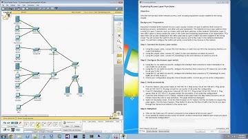 Packet tracer Discovery d4 1 4 1 exploring access layer