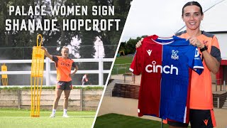 Crystal Palace Women sign Shanade Hopcroft
