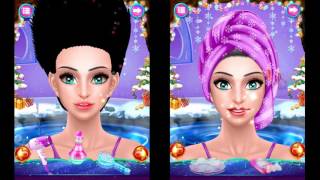 Christmas Dream Salon - christmas salon, makeover games for girls by Gameimax screenshot 1