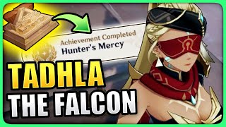 Tadhla the Falcon World Quest The Falcon's Hunt The Fallen Falcon Genshin Impact Puzzles 3.4