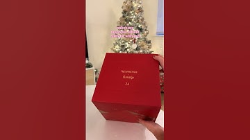 Nespresso advent calendar 🤍#coffee #nespressovertuo #unboxing #adventcalendar