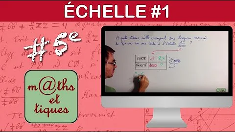 Comment calculer les échelles ?