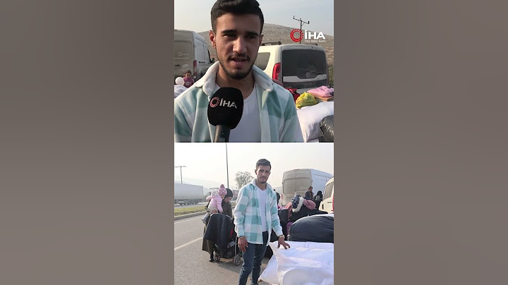 Suriyeli Yusuf : "Türk milletine bizi çok güzel ağırladılar, sabrettikleri için teşekkür ederim"