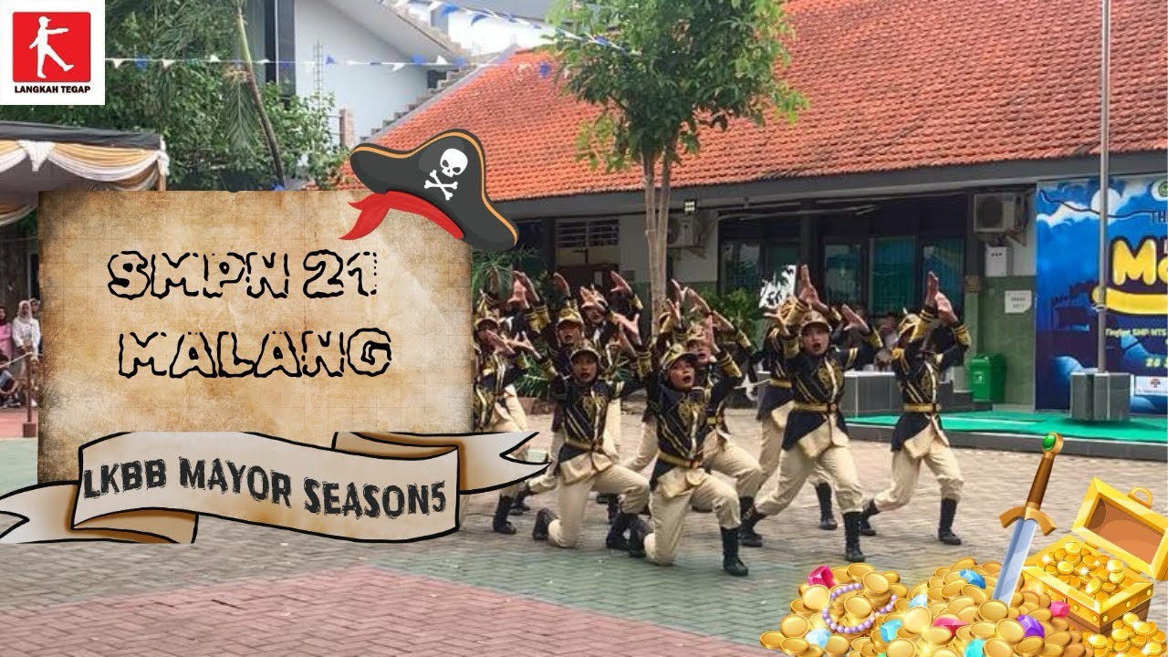 SANG JUARA UMUM!! Penampilan Paskibra SMPN 21 MALANG | LKBB Mayor Season 5