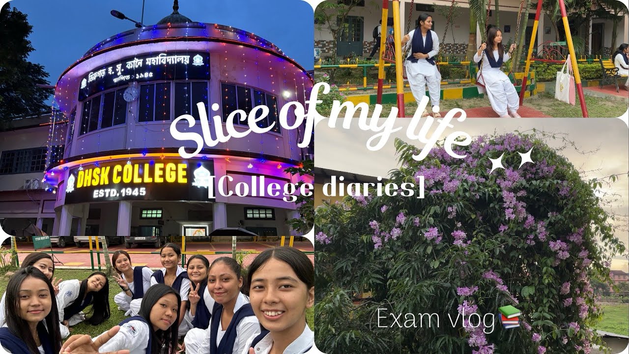 A day in my life as a “college student” || Exam vlog || 📚 - YouTube