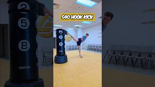 540 Hook Kick Tutorial | LG Martial Arts #shorts #martialarts #taekwondo